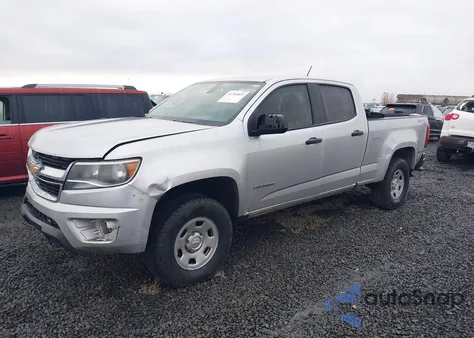 2018 Chevrolet Colorado Wt из США, поврежденный, VIN 1GCGTBEN8J1155400